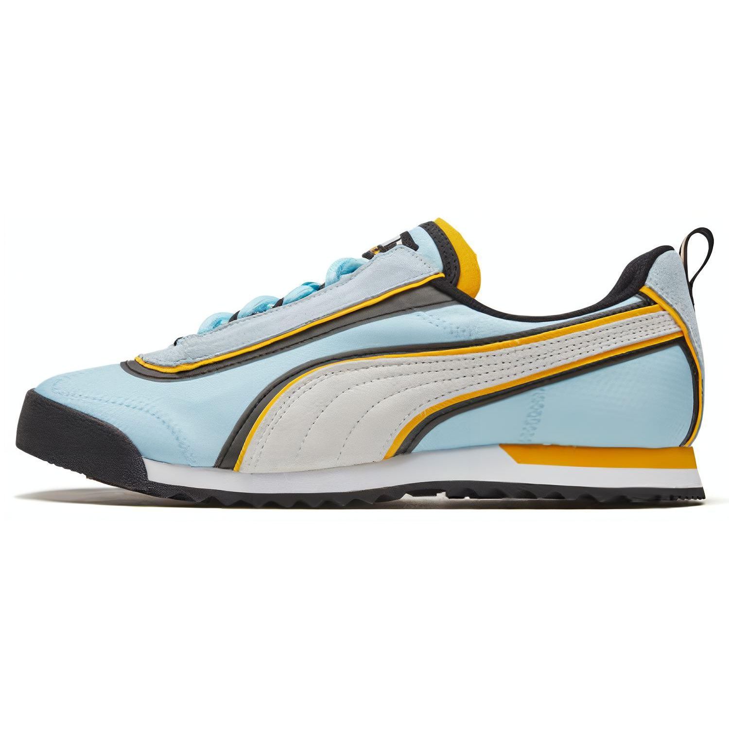 

Puma Альтернативная кожа Удобные Универсальные Амортизирующие Прочные Низкие Повседневные Кроссовки Унисекс Повседневная Обувь Синий Золотой 371688-03 42