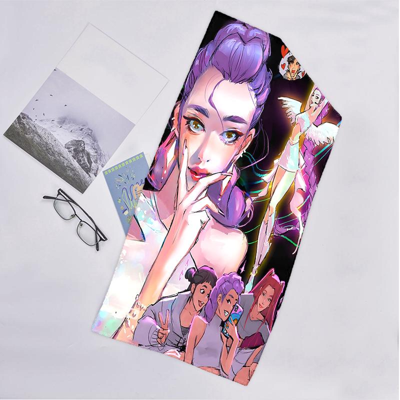 Kpop Hunter Fashion Beach Towel: Ideal for Summer Adventures Soft, absorbent and quick drying suitable for swimming and bathing