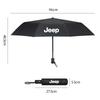 For Jeep High-end Car Folding Sunshade Windproof Umbrella For Jeep Wrangler Grand Cherokee Avenger Compass Wagoneer Gladiator
