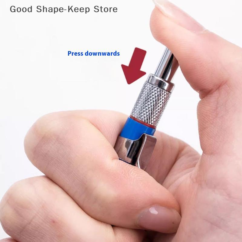1Pc 2.0mm Deep Hole Metal Woodworking Mechanical Pencil Or 8Pcs 2.0mm 2B Replaceable Lead Marking Pencil For Woodworking