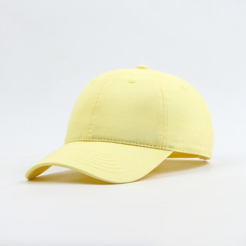 Pure cotton spring and summer baseball cap women's casual sun hat showing face small cap men's hat plus