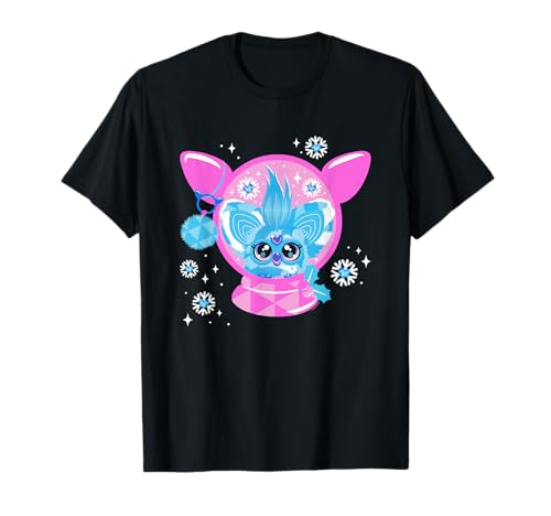 Furby Christmas Cute Furby Inside Snow Globe T-Shirt