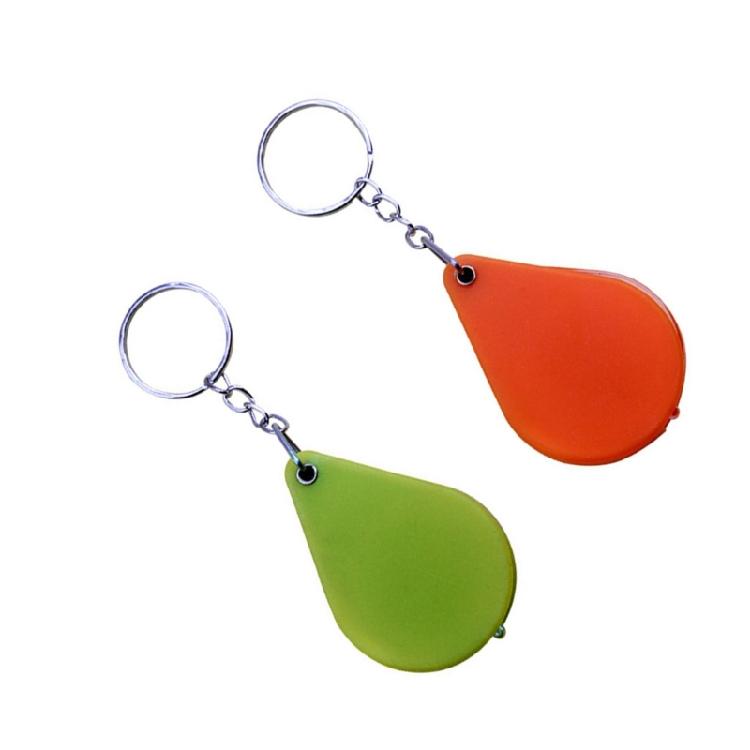 Keychain 10x Magnifier Handheld Multifunction Folding Magnifying Glass for Read
