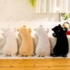 Lovely Cat Plushie Pillow Long Huggable Cute Stuffed Animal Toy for Children