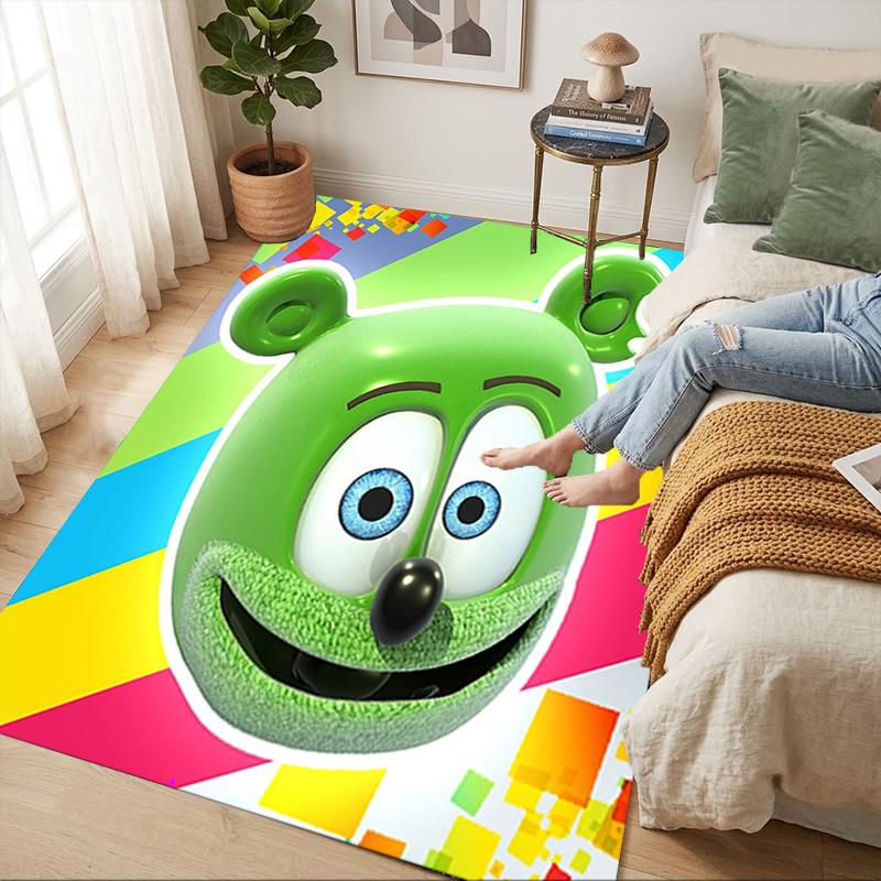 Gummi Bear Living Room Nonslip Area Rug Soft Carpet For Bedroom Game Playroom Sofa Office Home Decor Doormat Christmas Gift C926729