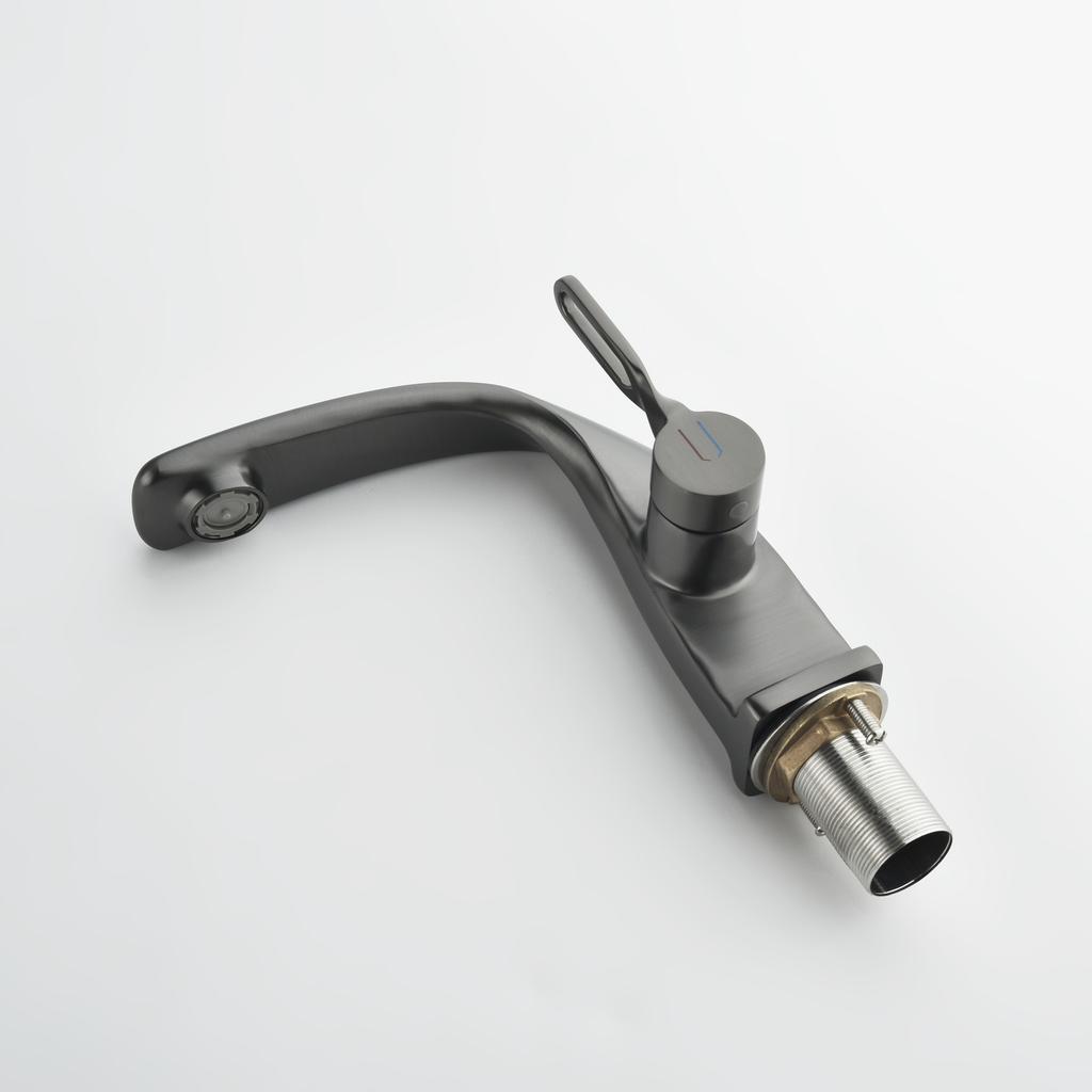 New Basin faucet bathroom Sink faucet hot and cold chrome/grey wash faucet,water tap sink mixer brass single lever sink mixer