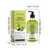Huile d'Amla Originale Croissance des Cheveux Hydratante Lissante Réparateur Cheveux Abîmés Secs Frisés Pointes Fendues Traitement Cuir Chevelu Masque Capillaire Après-shampoing