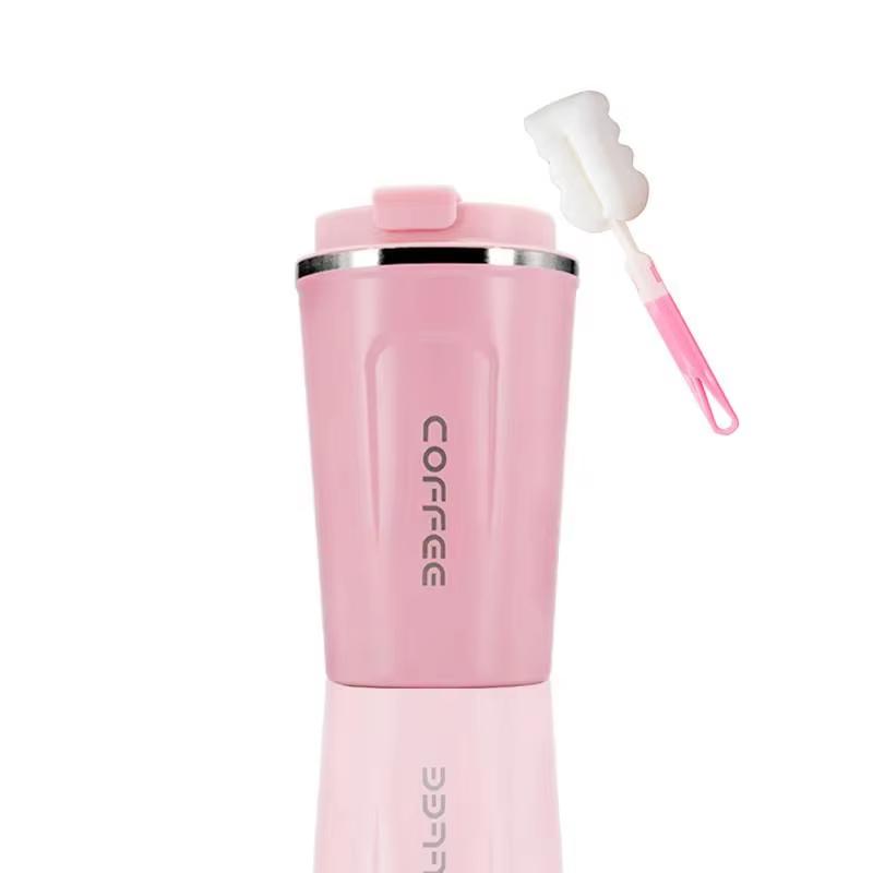 

380/500 ML Stainless Steel Insulated Cup Suitable For Both Hot And Cold, Leak-Proof Travel Drinkware, Portable Outdoor Cup 380ml