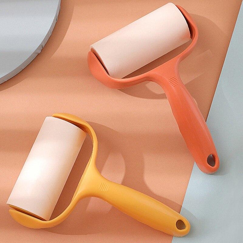 Household Innovative Handheld Clothes Textiles Tearable Roller Sticky Brush