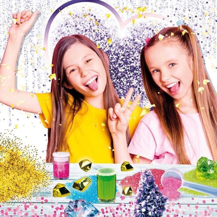 Découverte des paillettes - Kit Scientifique - I'M A GENIUS POCKET - Matériaux scintillants