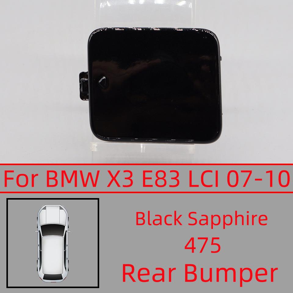 Car Rear Bumper Tow Hook Cap Cover For BMW X3 E83 LCI Ordinady Version 2007 2008 2009 2010 #51123423778 Auto Parts Hauling Lid