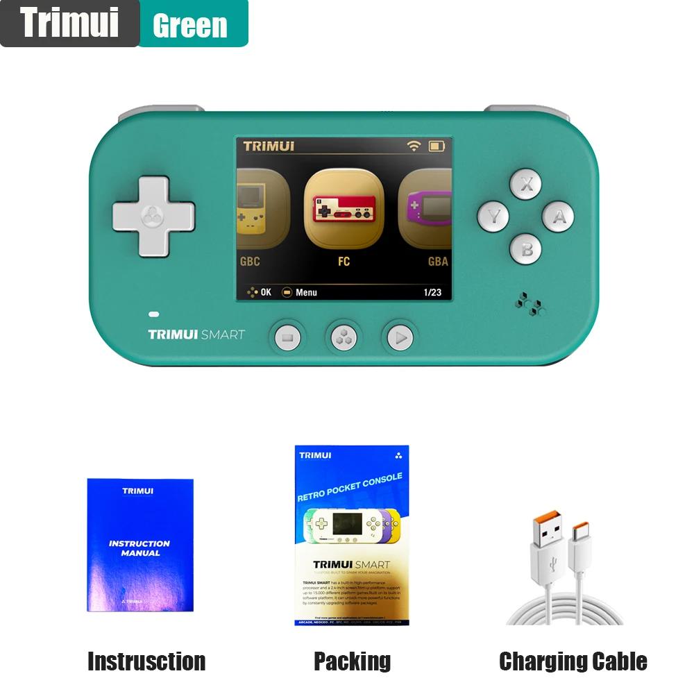 BOYHOM TRIMUI SMART Handheld 2.4'' IPS Screen Wifi BT4.0 Smart Pro Mini Linux System Retro Portable Video Simulator Console