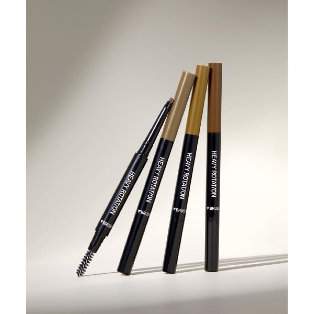 Kissme Gel Eyebrow Liner  Waterproof 01 NATURAL BROWN (GN)