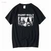 Silent Hill  Pyramid Head Limited T Shirt Japanese Horror Survival Game Sh long or short sleeves vintage Washed Comfortable
