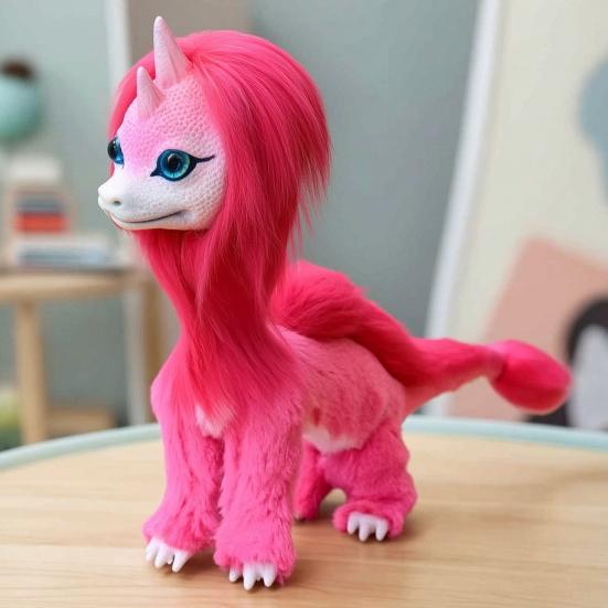 Cartoon Dragon Plush Toy, Soft Stuffed Animal Doll, Cuddly Creature for Kids, Birthday Gift for Boys Girls, Cute Decoration for Bedroom