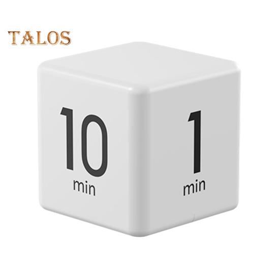 

Вращающийся таймер Pomodoro на 1-60 минут с предустановленным светодиодным дисплеем, регулируемым объемом, таймер-куб для работы, учебы, кухни, портативный, с сенсорным управлением, регулируемый белый