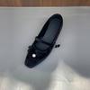 Frühjahr 2026 Neue Französische Perlen-Schleife Mary Jane Schuhe Sanfte Damen Einzelstücke