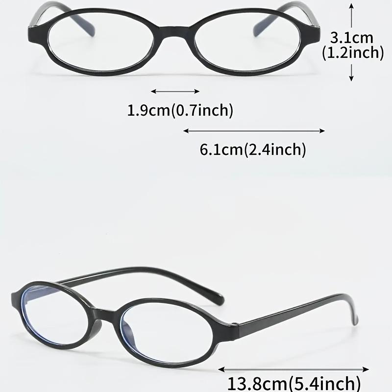 Y2K Retro Japan Korea Small Frame Glasses Female Ins Europe America Brown Color Optical Glasses