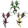 3D Printed Robot Action Figure with Accessories Movable Joints Demon