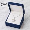 Shiny Star Pendant Five-pointed Necklace Sparkling Rhinestone Stars Adjustable Alloy