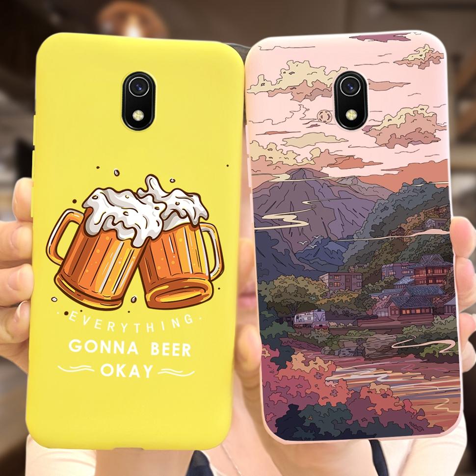 Cute Cartoon Case For Xiaomi Redmi 8A Case Silicone Soft Slim Back Cover For Xiaomi Redmi 8 A 8A Redmi8A Phone Cases 6.22"