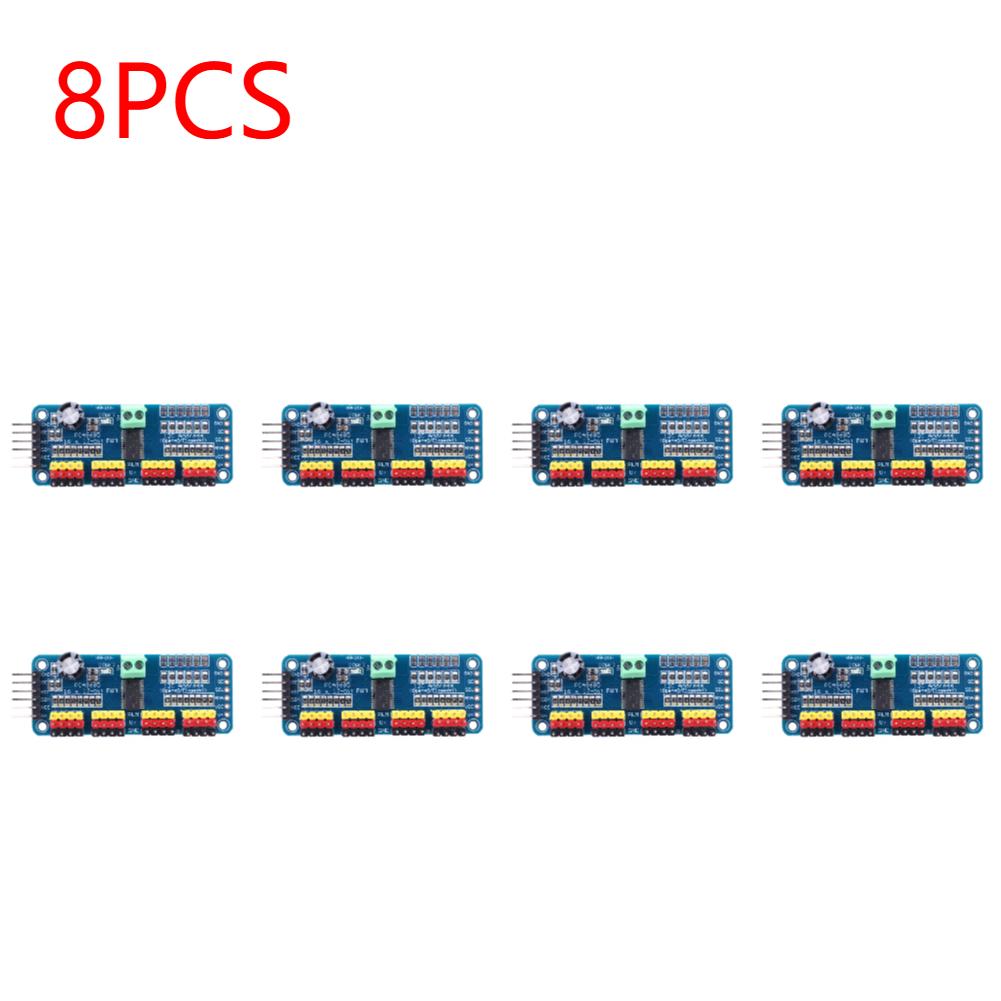 PCA9685 16 Channel 12 Bit PWM Servo Driver Board I2C Interface PCA9685 Shield Module Servo Shield for Arduino Robot/Raspberry Pi