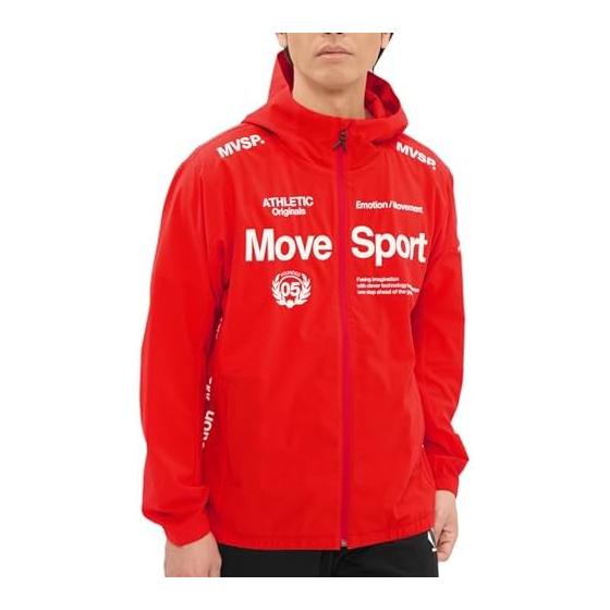 MOVESPORT Jersey Cross Descente AIRY TRANSFER TAIKYU Authentic Logo Full Zip Hoodie Stretch Water Repellent Fade Resistant Training Running Men s