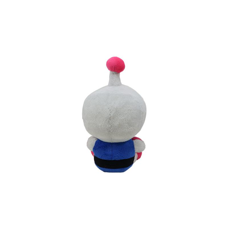 26CM Creative Cartton Game Bomberman Plush Toy Soft Game Figure Plushie Room Decoration Fans Collection Toy Birthday Gifts