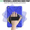 Case For iPad 2 3 4 5 6 7 8 9th,Heavy Duty Army Shockproof Kids Cover for iPad Air iPad Pro  iPad 4 9.7 Ipad Min iKickstand Handle Shoulder Strap Case