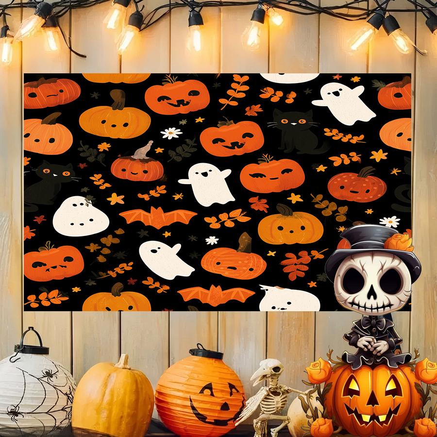 Cute Halloween Jesus Background Cloth Hanging Cloth Bedroom Bedside Decorative Wall Cloth Rental Dormitory Tapestry