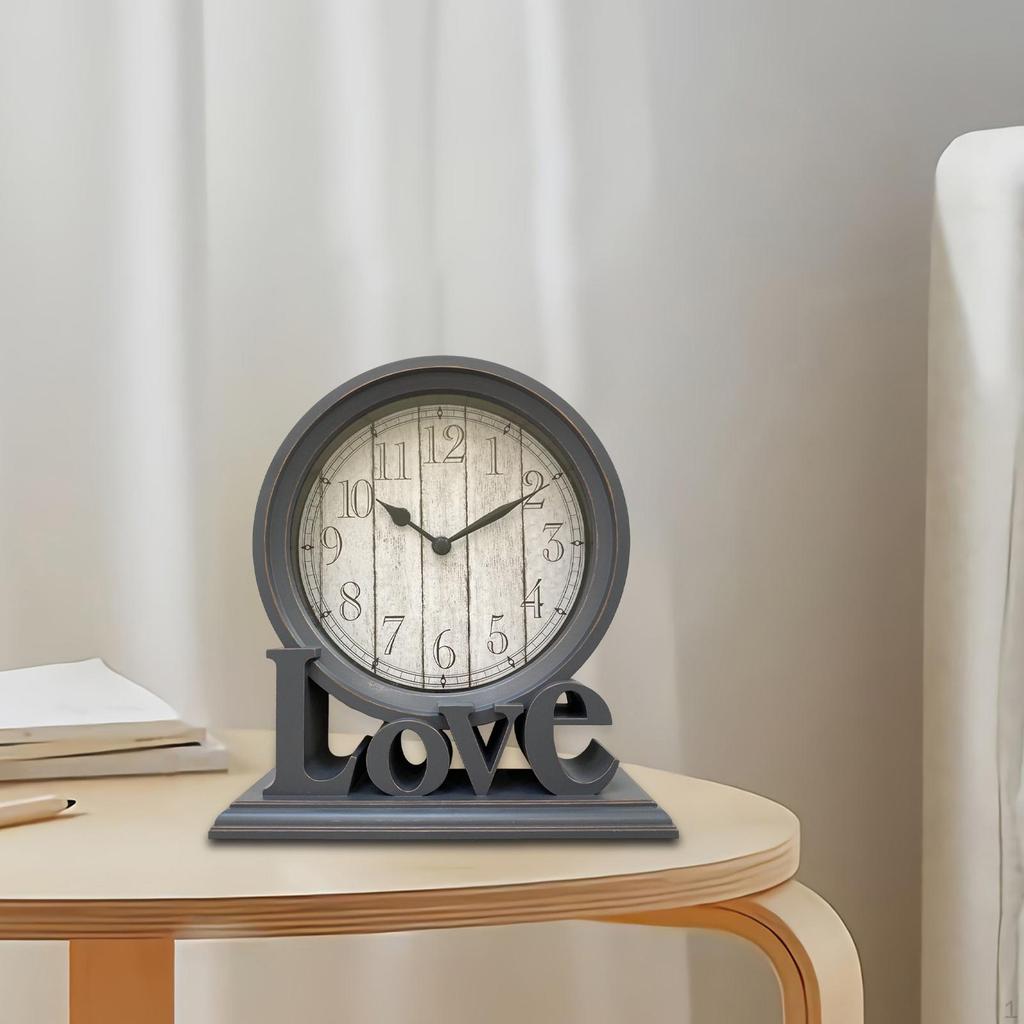 Classic Wooden Mantel Clock for Elegant Home Decor