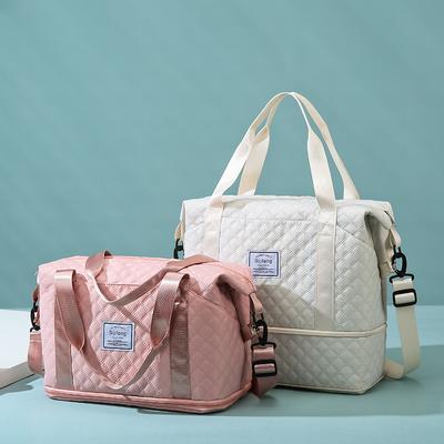 Travel Bag Waterproof Oxford Cloth Duffel Bag Multifunctional Accommodation Large Capacity New Fitness Sports Boarding Bag