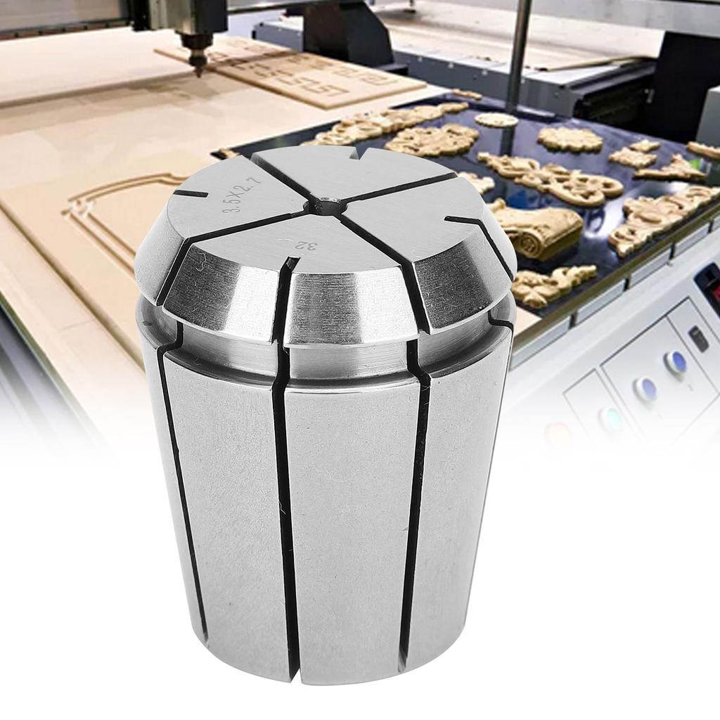 Federzangen-Hardwarewerkzeug Hochgenaue CNC-Drehmaschine Frässpannfutter ER32-3,5 x 2,7 mm 0,008 mm