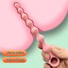 Beads Soft Anal Plug 7 Balls Silicone G-Spot Stimulating Butt Plugs Anal Stimulation Pull Bead Dildo Deep Anal Sex Toy