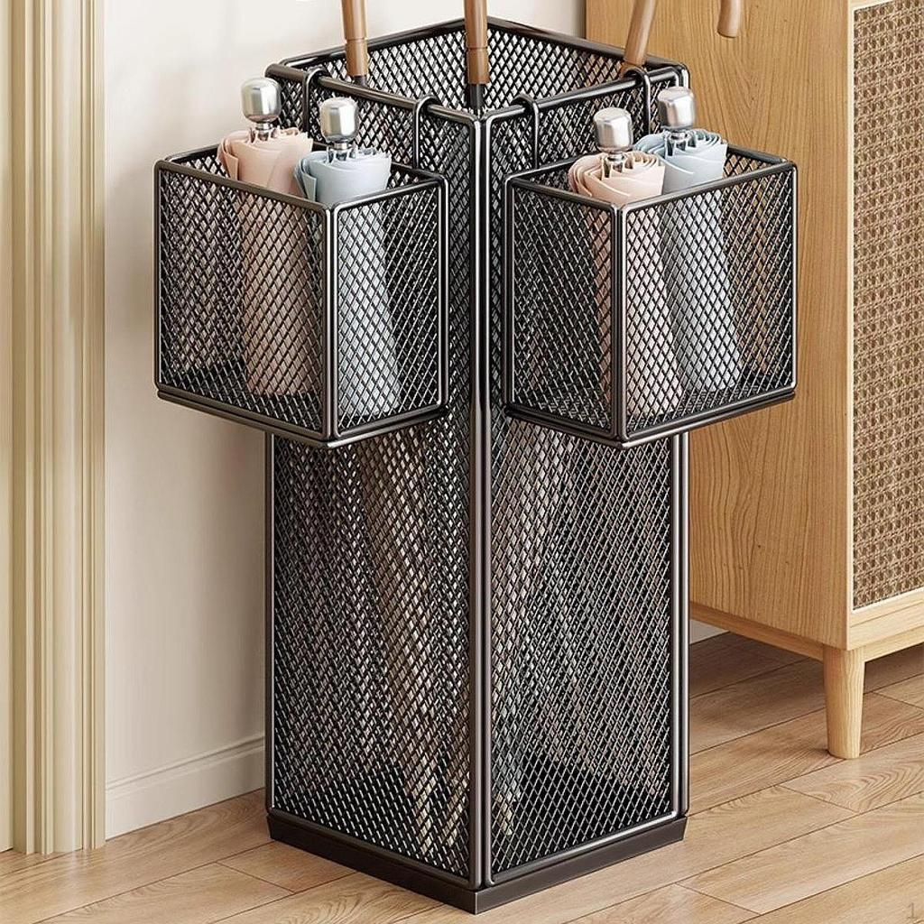 Eiserner Regenschirmständer für Supermarkt mit großer Lagerkapazität