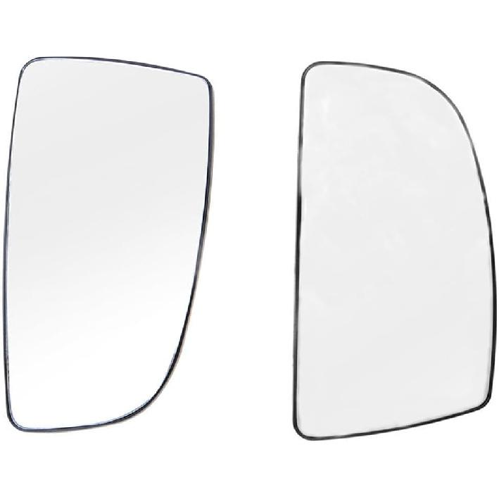 Rearview Mirror Glass BK31-17C718-AB, Driver Side Door Mirror Glass Lower Wing Mirror Glass, Compatible with Ford Transit 2014-2020 MK8 2015-2019 150