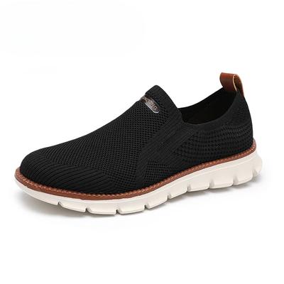 Zapatos Slip On de Malla para Hombre Casual Verano Transpirables Slip-ons Mocasines Zapatillas de Deporte