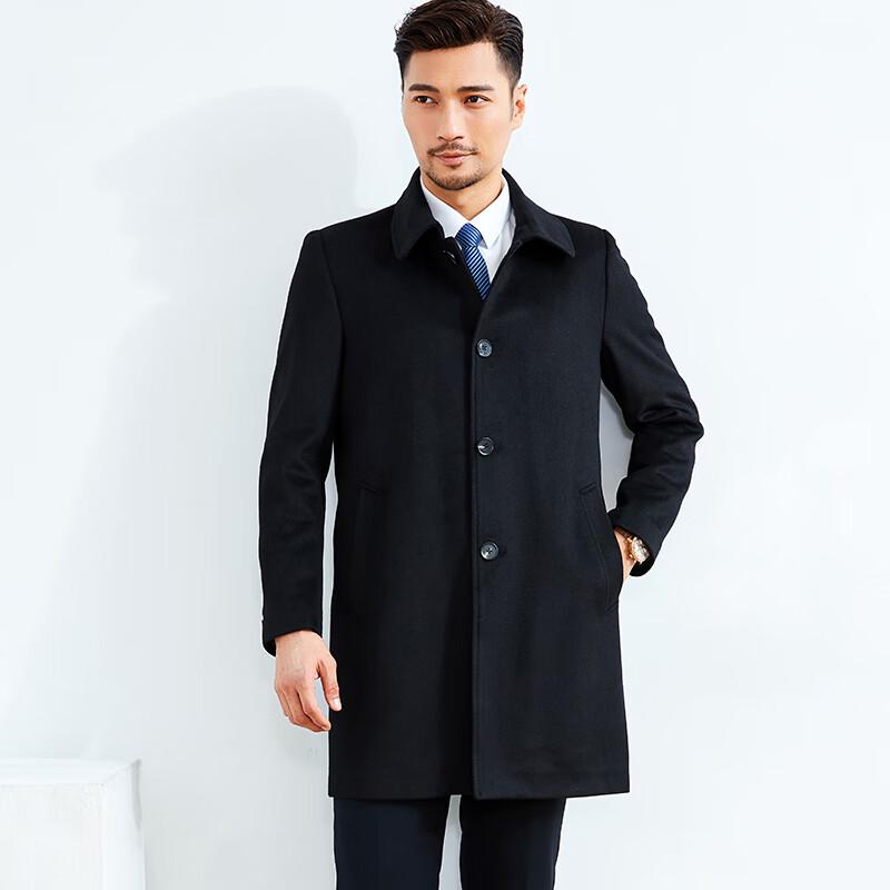 

Пальто унисекс средней длины Kaseye из смесовой шерсти 5XL