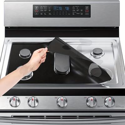 1 Hob Cover, Hob Top Protector, Reusable Hob Cover for Gas Hob, Non-stick Hob Liner Compatible with Gas Hob