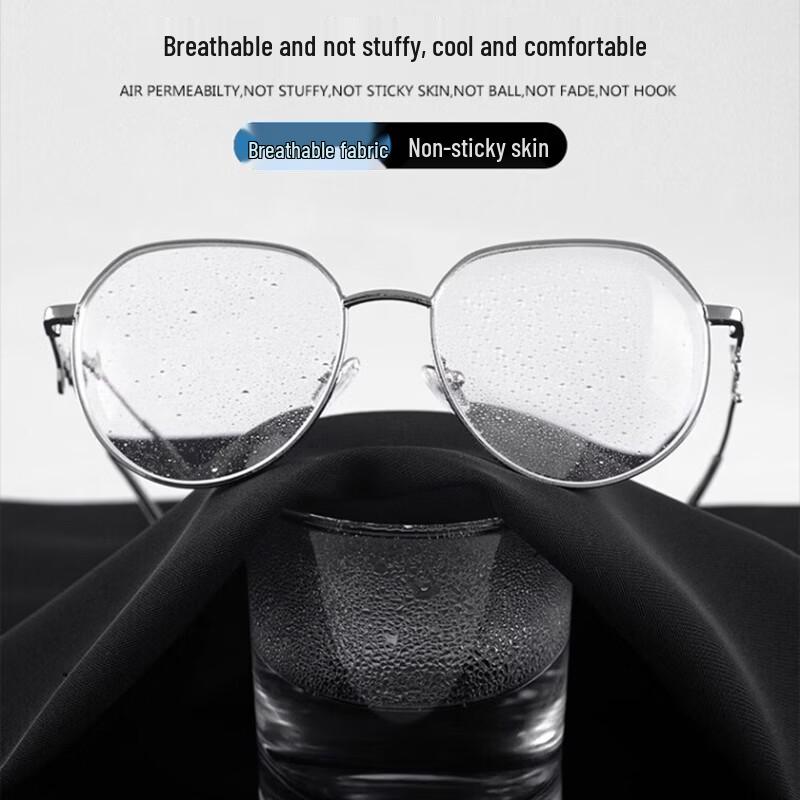 Langsha Women's Anti-Wrinkle Draped High-Waist Straight Suit Pants