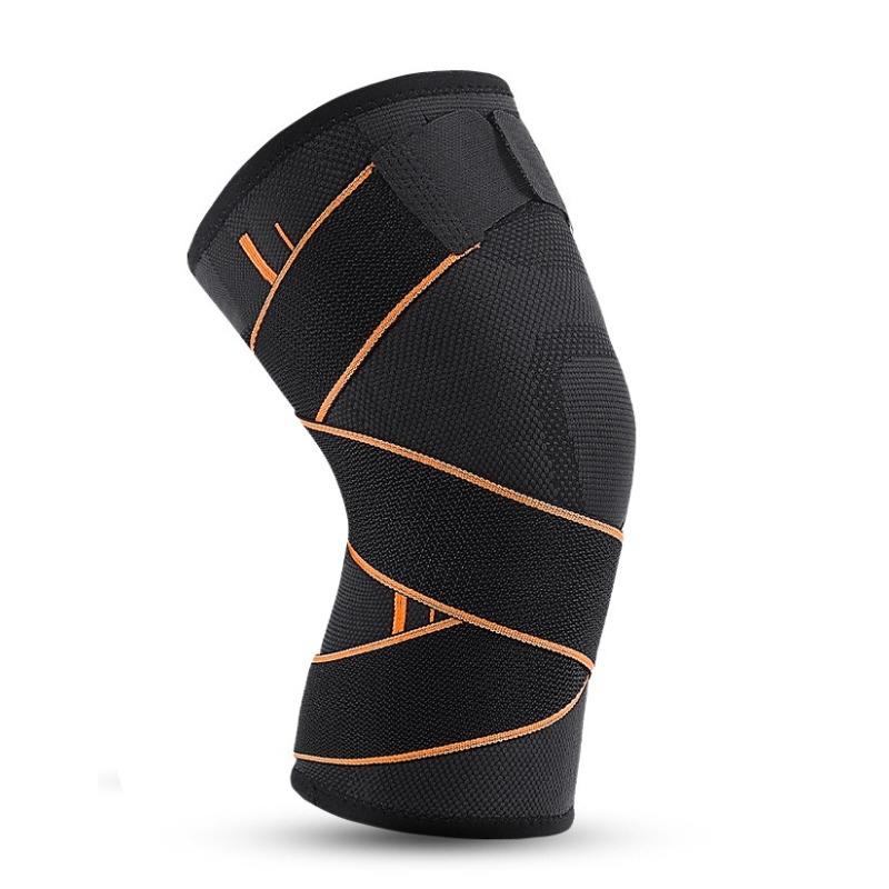 

Mountaineering Running Sports Knee Pads Basketball Pressure Protection Knee Elastic Fitness Cycling Protective Gear XL