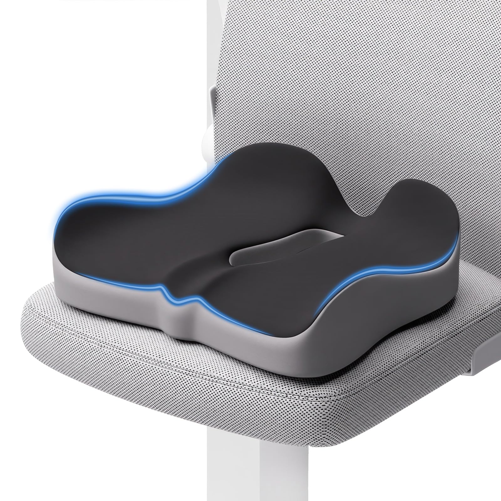 

Массажное кресло ShyangLiang для автомобильного сиденья Без ягодиц Память Таз Поясница Геморрой Послеродовое для дома Распределяет тело Корректирует Удобно сидеть Полый