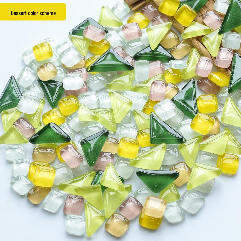 DIY Kreative Mosaik Glasscherben Aufkleber für Handgemachte Dekoration