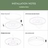 Ultra-Thin Round LED Ceiling Light