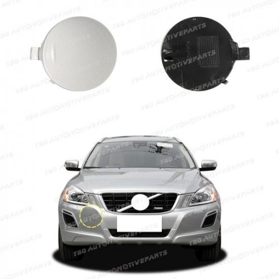 

Пофарбована для Volvo XC60 2009 2010 2011 2012 2013 Кришка буксирувального гака переднього бампера Electric Silver 477