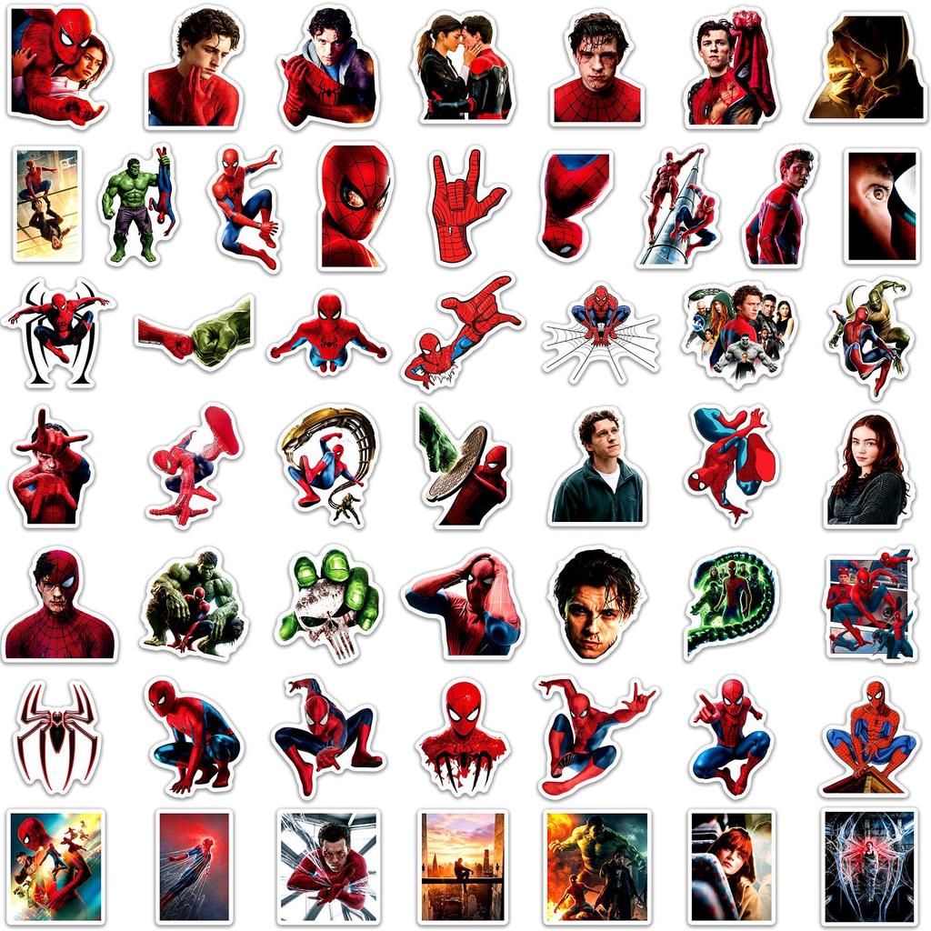 50 Sheets Spider-Man Hero Day Photoshoot Stickers