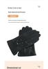 European & American Men's Sheepskin Leather Gloves with Wool Lining - Winter Warm, Plus Velvet, Windproof.
