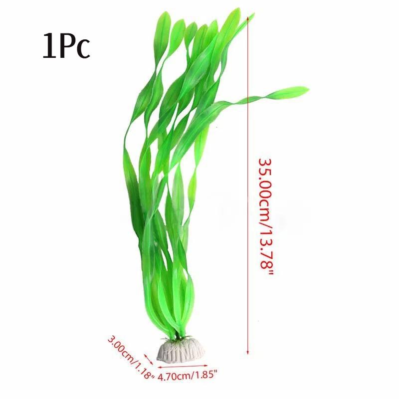 

1/3Pcs Plastic Aquarium Plants Fish Tank Decorations Artificial Seaweed Water Grass Underwater Plants For Aquarium Accessories