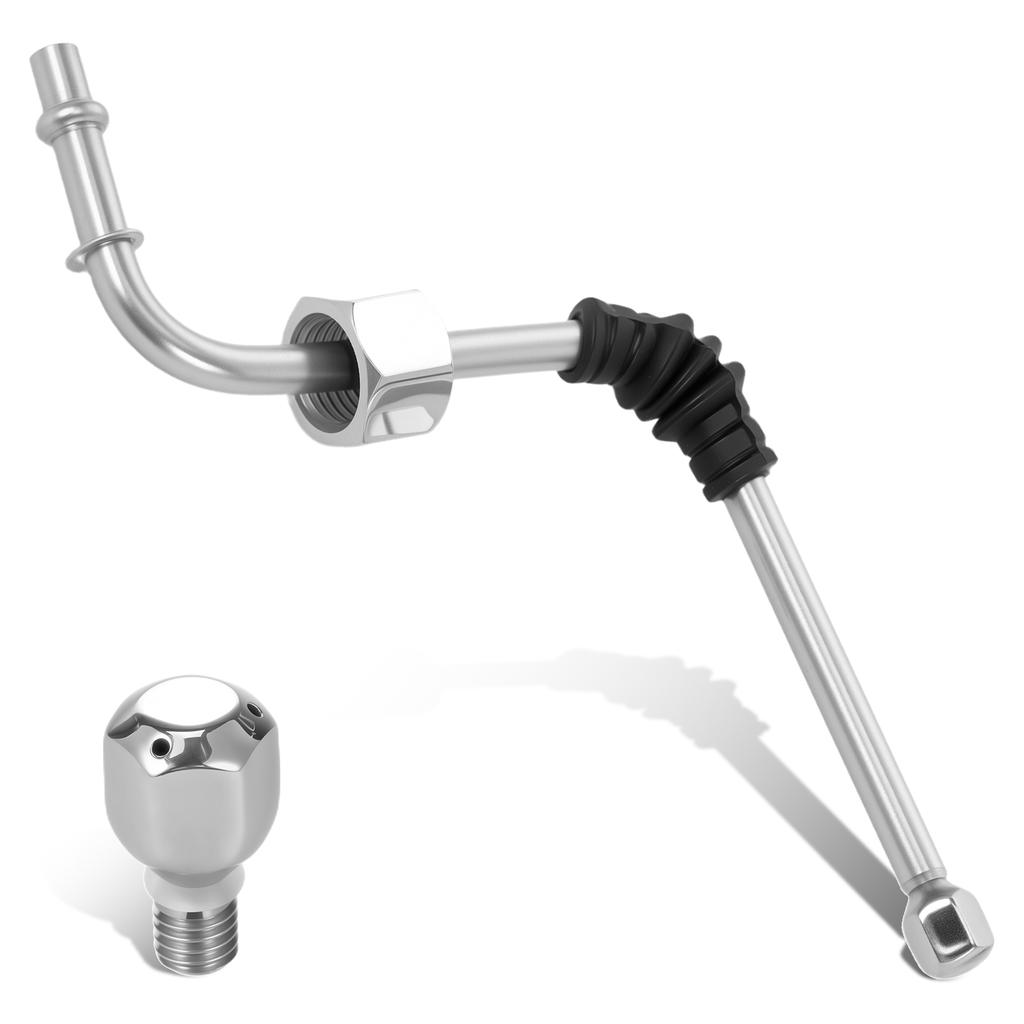 Steam Wand with 2 Nozzles Stainless Steel Replacement Steam Wand Portable Steam Wand For DeLonghi 680/685 Coffee Machine