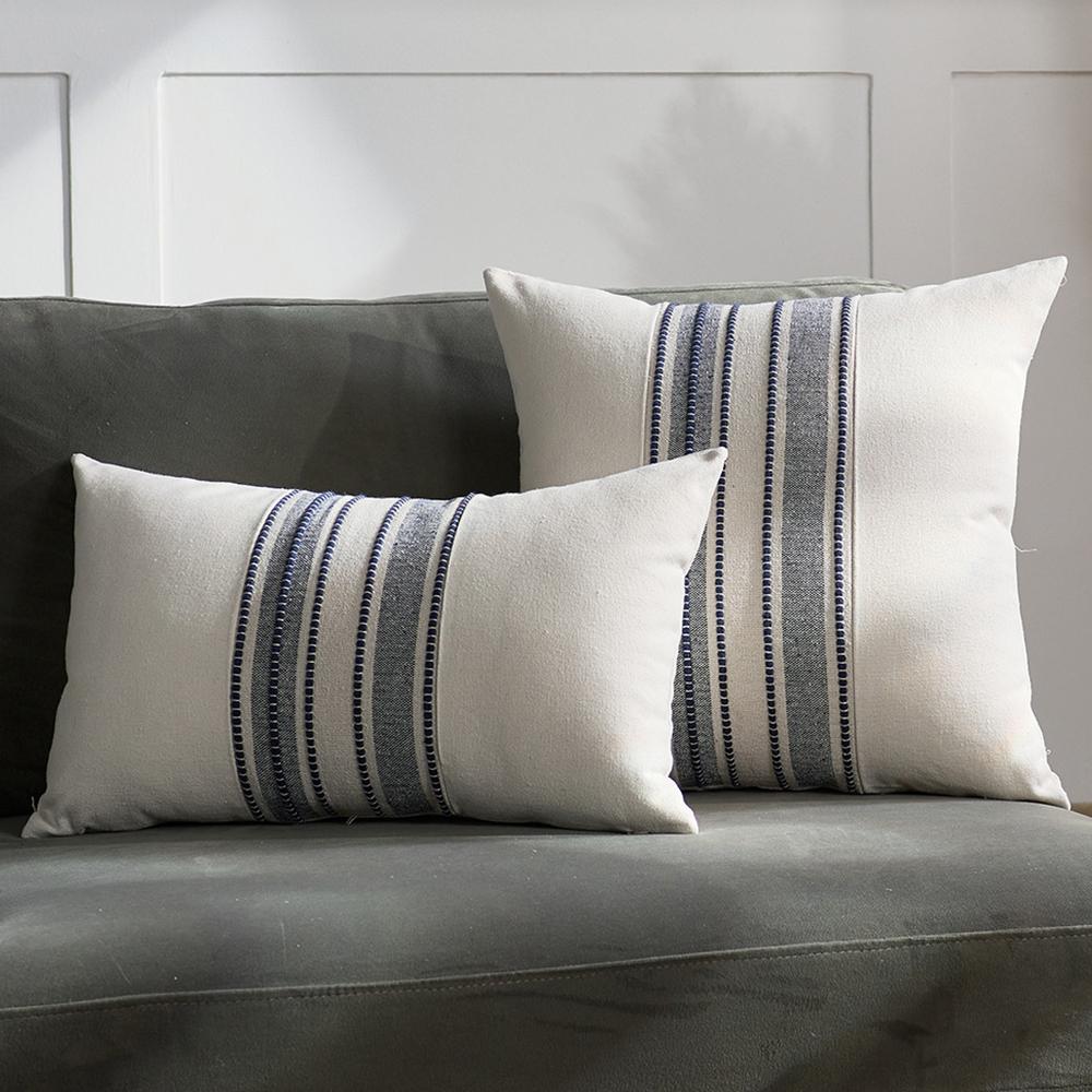 Fodere per Cuscini a Strisce Boho Lusso Moda Fattoria Copricuscino per Casa Soggiorno Letto Divano Decorazione